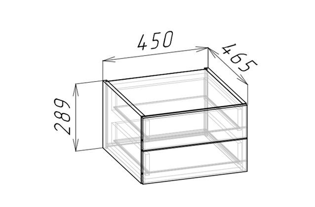 FUN-BOX Стол письменный с ящиками