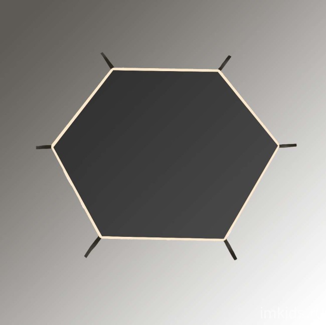 Солнцезащитный тент для батута (выбор размера)