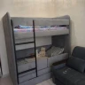 Двухярусная мягкая кровать "Бондо"