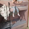 Двухярусная мягкая кровать "Бондо"