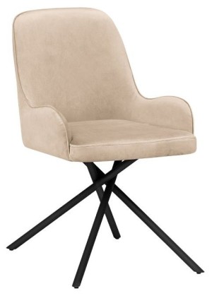 Стул Галтер (черный  бежевый MR-26 530x560x820)