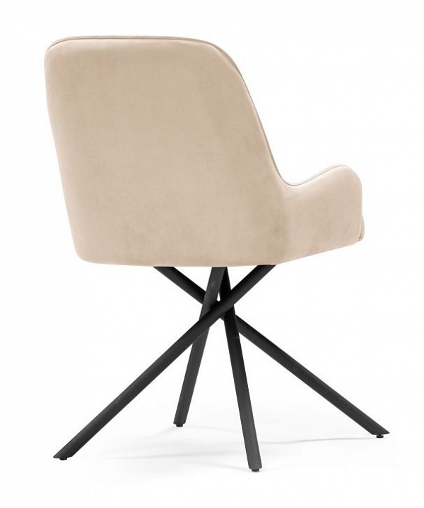 Стул Галтер (черный  бежевый MR-26 530x560x820)