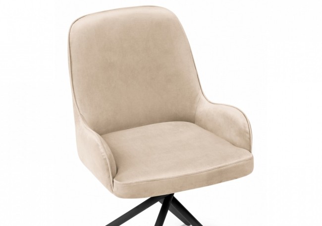 Стул Галтер (черный  бежевый MR-26 530x560x820)