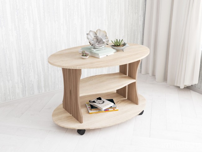 Столик журнальный Консул-1, ясень шимо