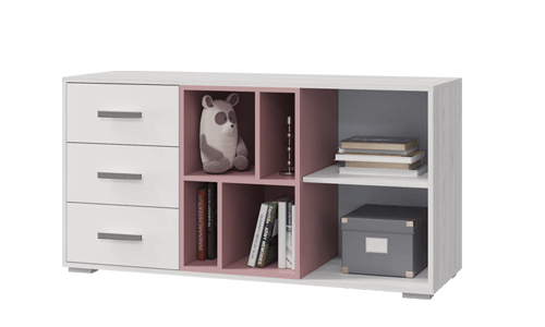 Тумба универсальная с полками Лило