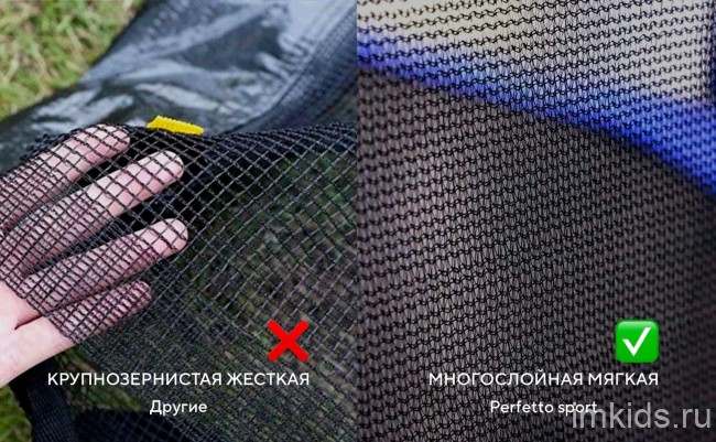 Батут серии "PERFETTO SPORT PREMIUM STRONG (выбор размера)