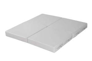 Мат № 11 (100 х 100 х 10) складной 4 сложения "KMSsport" пастель