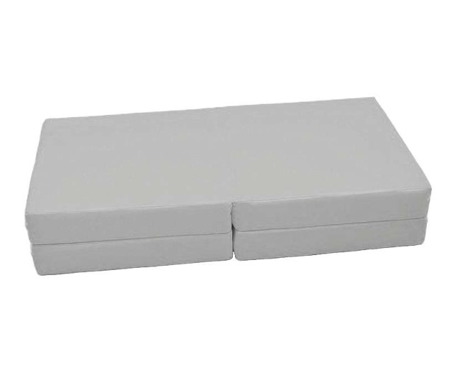 Мат № 11 (100 х 100 х 10) складной 4 сложения "KMSsport" пастель