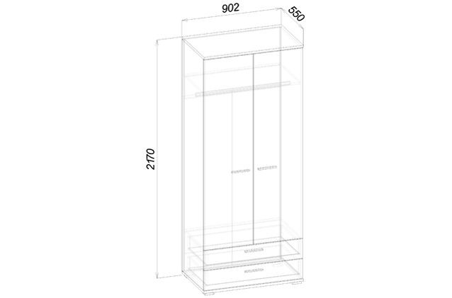 МОНО Шкаф Ш2.М