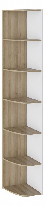 Стеллаж Оксфорд ТД-139.07.24 (белый, ривьера   350x434x2203)