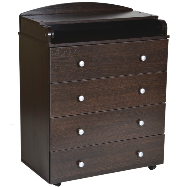 Пеленальный комод Victoria 804 (ЛДСП, 4 ящика)