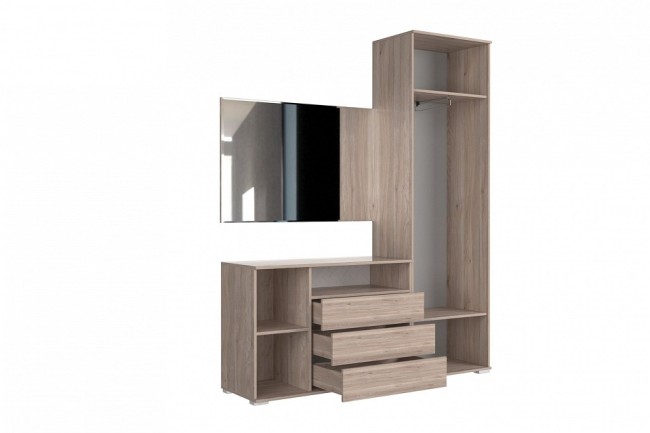 Набор для прихожей Лайк КП9 (дуб мария дуб мария, какао  )