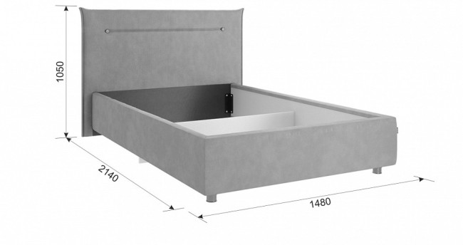 Гарнитур для спальни Лайк КС67 (дуб мария горчица, дуб мария медовый )