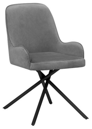 Стул Галтер (черный  серый MR-11 530x560x820)