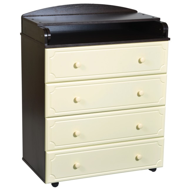 Пеленальный комод Victoria 804 (МДФ, 4 ящика)