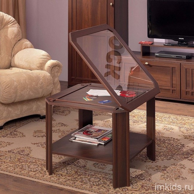 Столик журнальный Sherlock 16, орех