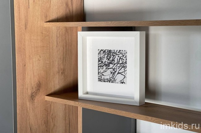 Стенка для гостиной Бери (дуб крафт золотой графит 1400x350x1810) Стенка для гостиной Бери (дуб крафт золотой графит 1400x350x1810)