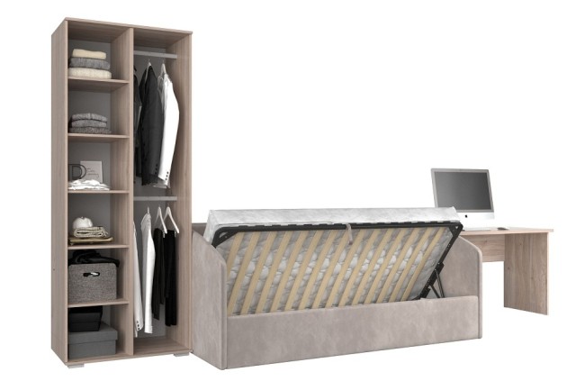 Гарнитур для детской Лайк К125 (дуб мария горчица, дуб мария медовый )