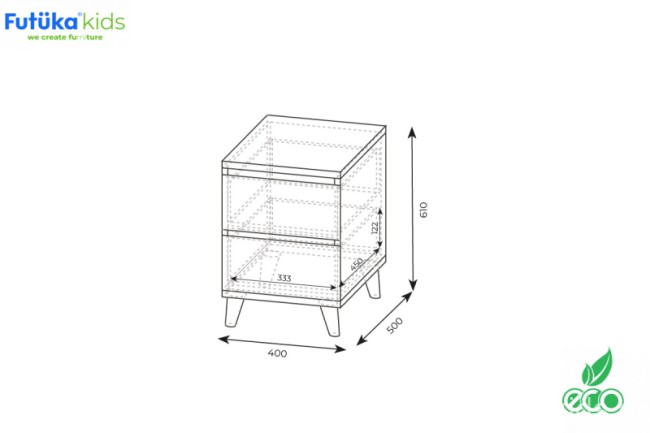 Тумба Futuka Kids LX 12