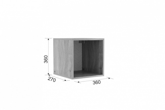 Гарнитур для детской Лайк КД53 (дуб мария дуб мария, индиго капучино )