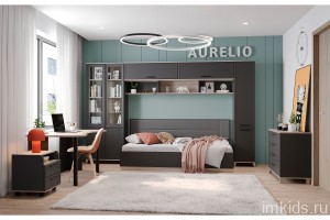 Подростковая комната "Аурелио" черная