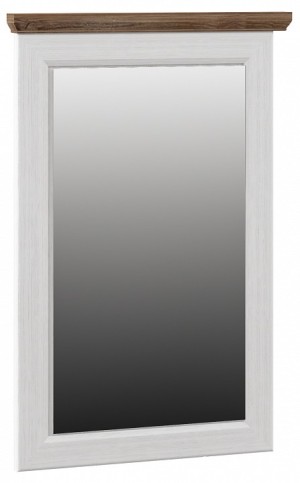 Зеркало настенное Тиволи МН-035-19 (белый   640x50x920)