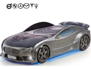 Кровать-машина NEO "Графит" с подъемным матрасом (Эксклюзив! максимальная комплектация)