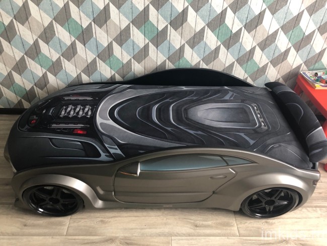 Кровать-машина NEO "Графит" с подъемным матрасом (Эксклюзив! максимальная комплектация)