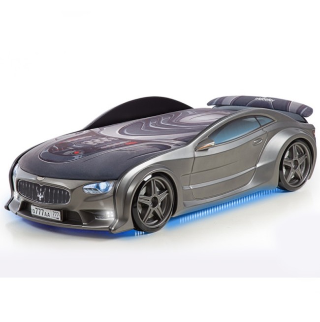 Кровать-машина NEO "Графит" с подъемным матрасом (Эксклюзив! максимальная комплектация)