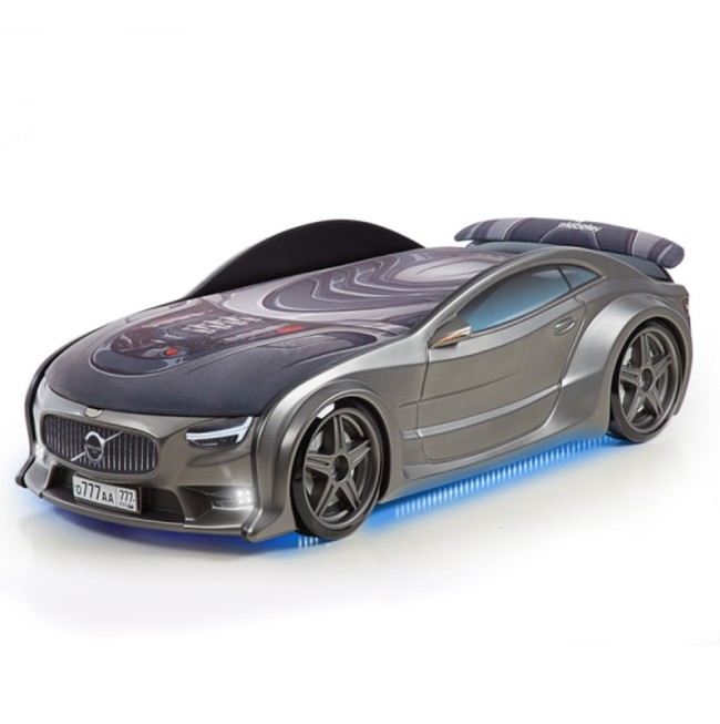 Кровать-машина NEO "Графит" с подъемным матрасом (Эксклюзив! максимальная комплектация)