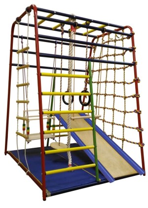 ДСК "Вертикаль" Весёлый Малыш NEXT горка мягкий бортик