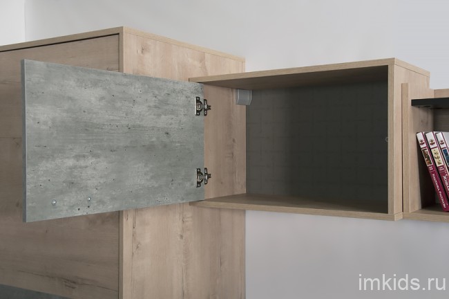 Навесной шкаф "Либерти Блэк"