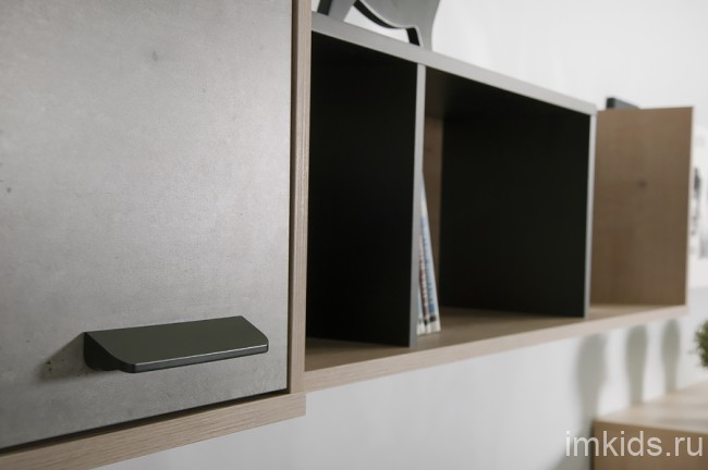 Навесной шкаф "Либерти Блэк"