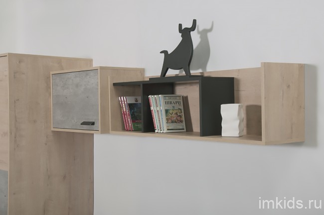 Навесной шкаф "Либерти Блэк"