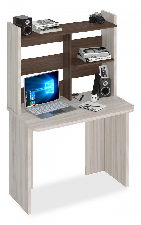 Стол компьютерный Домино Lite СКЛ-Прям100Р+НКЛ-100 Стол компьютерный Домино Lite СКЛ-Прям100Р+НКЛ-100