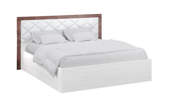 Кровать с настилом ЛДСП Мадлен 140х200, дуб бомонд какао Кровать с настилом ЛДСП Мадлен 140х200, дуб бомонд какао