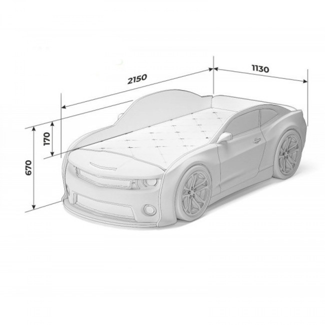 кровать-машина "EVO Camaro"