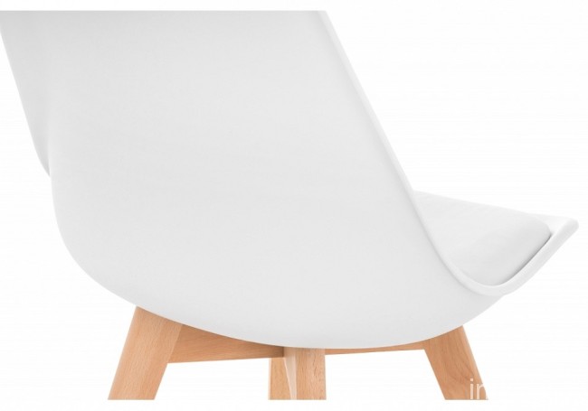 Стул Bonus (белый, натуральный белый 490x570x820) Стул Bonus (белый, натуральный белый 490x570x820)