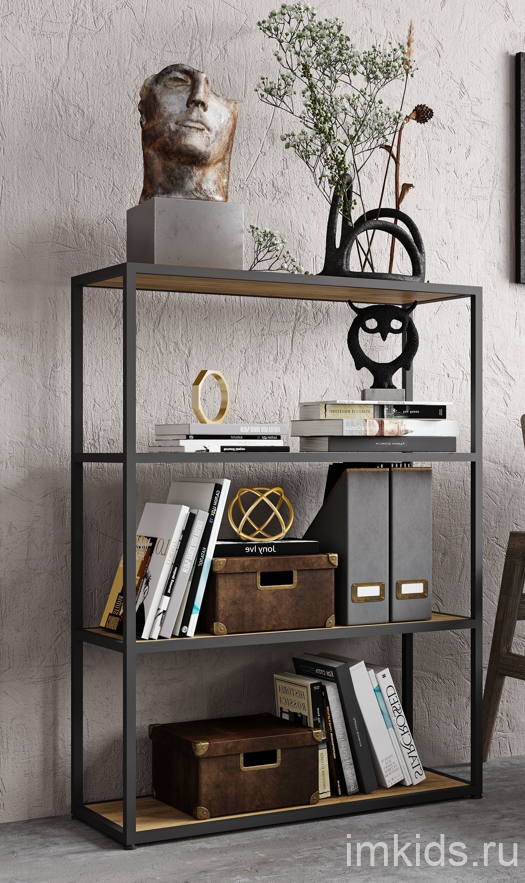 Полка Лофт-4, крафт Полка Лофт-4, крафт