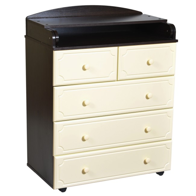 Пеленальный комод Victoria 805 (МДФ, 5 ящиков)