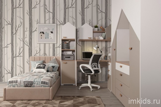 Комплект мебели серии "Gretta" какао