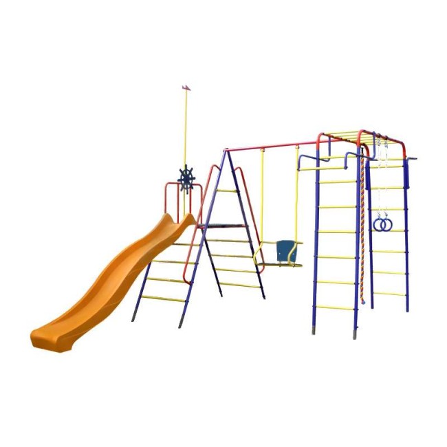 Детский игровой комплекс "Пионер Морячок" дачный с горкой