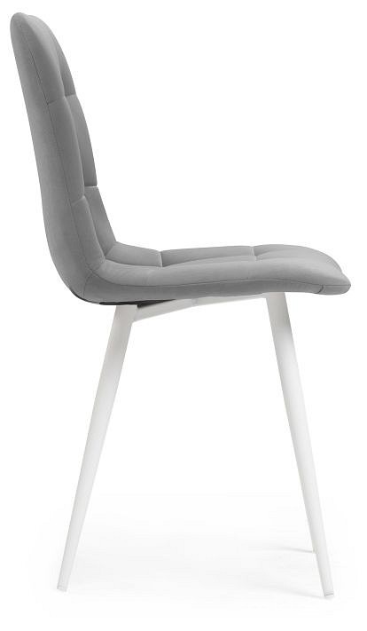 Стул Челси (белый  темно-серый velutto 32 490x600x800)