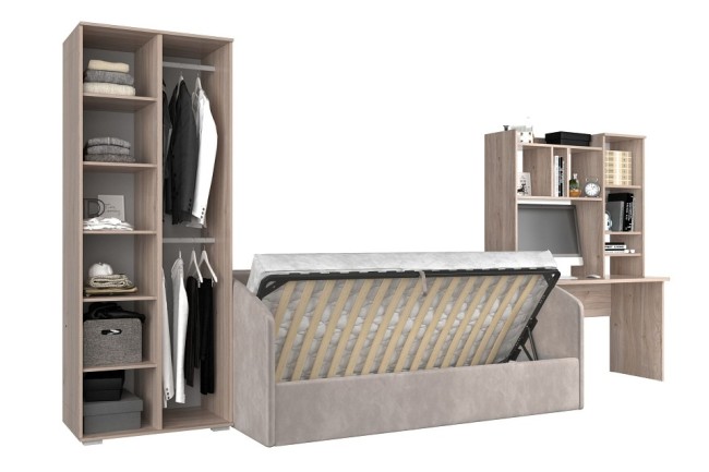 Гарнитур для детской Лайк К12 (дуб мария дуб мария, какао капучино )