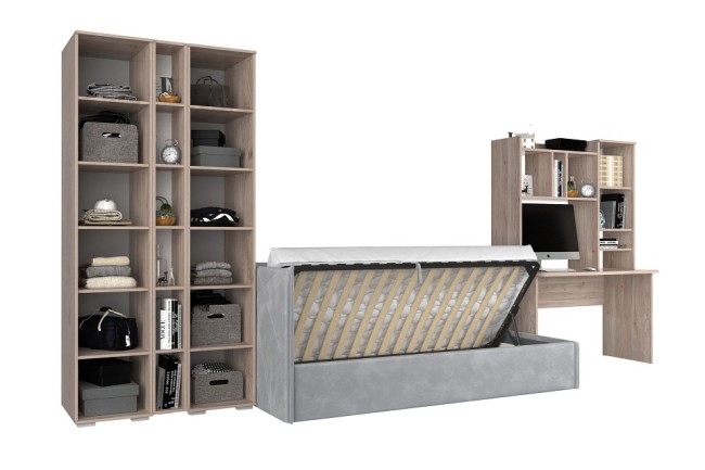 Гарнитур для детской Лайк К140 (дуб мария горчица, дуб мария медовый )