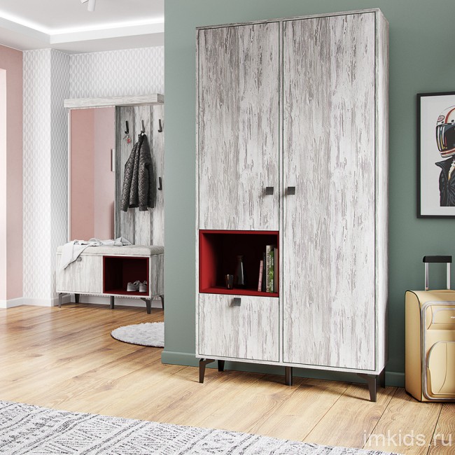 Милан Шкаф универсальный, Артвуд Темный