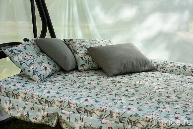 Качели садовые OLSA "Турин Премиум FLOWER"