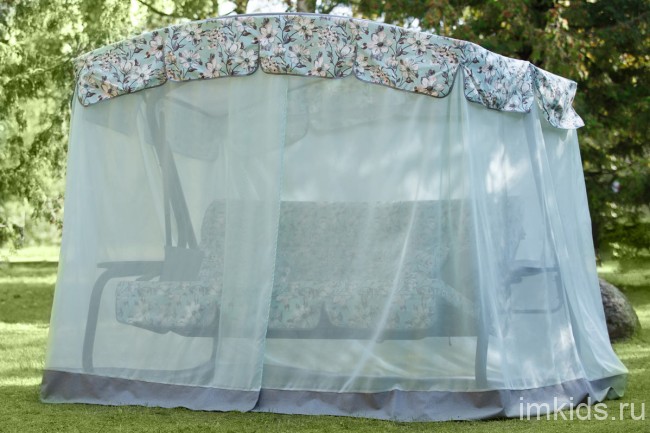 Качели садовые OLSA "Турин Премиум FLOWER"