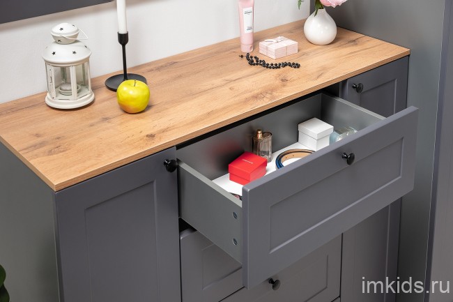 Комод Остин 16.221, Графит