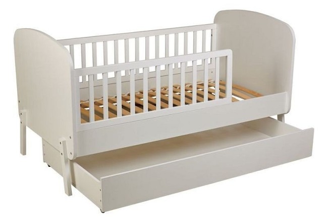 Кровать Mirum 2010 (белый 1712x900x900) Кровать Mirum 2010 (белый 1712x900x900)